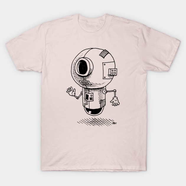 Floating-bot T-Shirt by awcomix